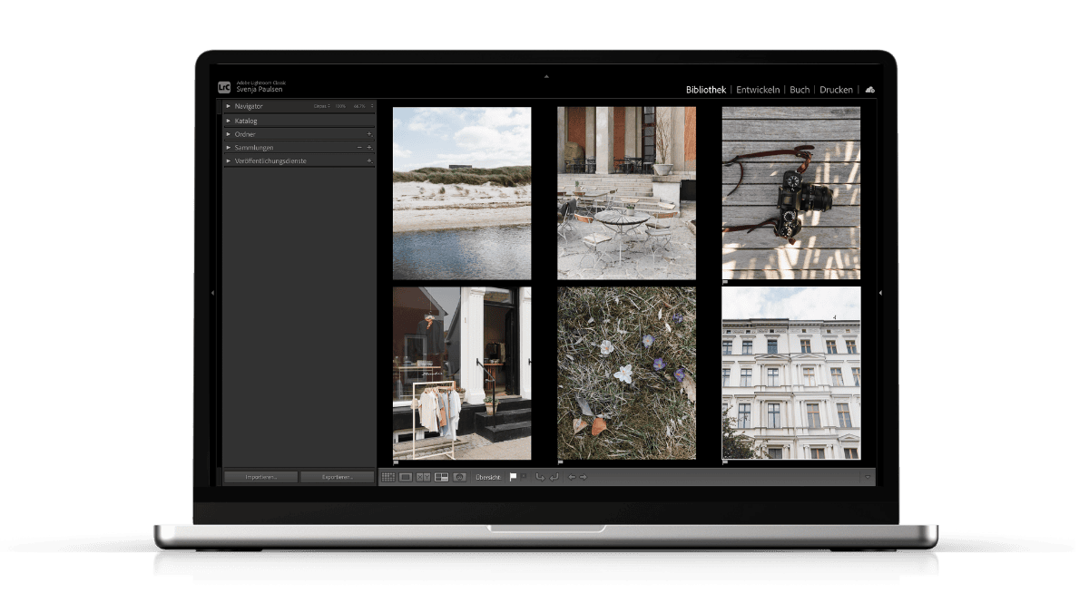 Fotos direkt in Lightroom Classic planen